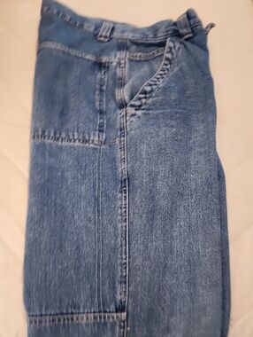 Relaxed Fit Men's Denim Jeans in Blue